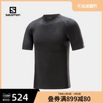 salomon salomon Outdoor Men professional sports short sleeve T-shirt tight stretch EXO MOTION TEE M