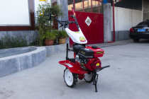 A small multifunctional micro-Tiller gasoline and diesel weeding ditching rotary tiller mechanical tillage field configuration optional