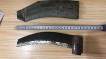 The sickle head produced by the old Beijing sharp knife factory