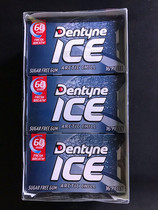 (He Jiong recommended refreshing) American original Dentyne ice xylitol chewing gum polar cold 9 packs