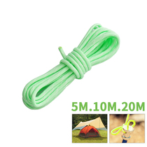 Luminous tent rope wind rope 5mm thick high strength nail rope luminous rope canopy fixed windproof rope 5 meters