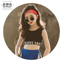 Buiibird girl spring dress inside 2020 new childrens clothing childrens sling round neck coat