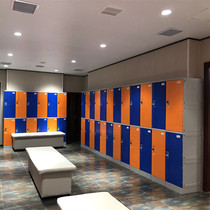ABS plastic locker workers cabinet lockers 6 doors cabinet gym swimming pool bathhouse bathroom cabinet lockers