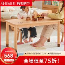 Original all solid wood childrens desk home handmade table simple student writing table learning table and chair E2164