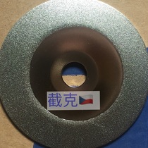 High-quality plated diamond circular arc grinding sheet glass grinding sheet 150 # corner mill plated diamond grinding sheet