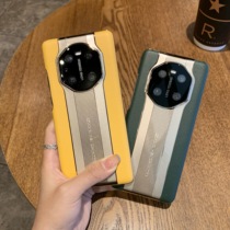Applicable to Huawei mate40pro seconds change Porsche skin pattern mate40 protective sleeve electroplated integrated lens all-inclusive