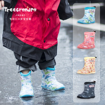 Export Japanese baby rain shoes female children anti-skid children kindergarten light waterproof children rain boots boys water shoes