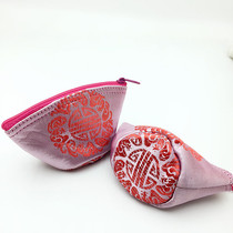 Chinese style coin wallet cute girl headset storage cloth bag childrens small bag