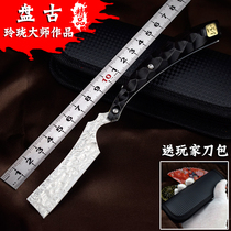 Damascus steel knife super sharp razor VG10 steel high hardness folding knife portable knife pattern steel collector knife