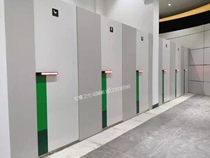 Shenzhen smart public toilet toilet partition galvanized steel honeycomb aluminum plate production and installation aluminum alloy toilet partition