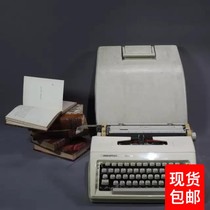 19 1980s South Korea antique old typewriter marathon mechanical English plastic body old objects ornaments