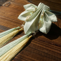 Such as incense to jade ancient Chinese clothing sachet with ancient method special-shaped maple leaf purse tassel rope waist wearing sachet