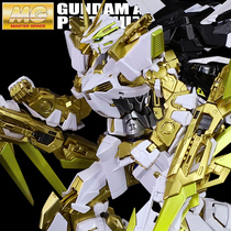 Thousands of Hands of Wan Dai Electron Microscope Platinum Gradual Change Color MG Blue Hystic D-Type Lost Assembled Gundam Model Male Gift