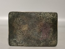 Qing Dynasty copper cartridge cartridge exquisite atmospheric room perfect preservation
