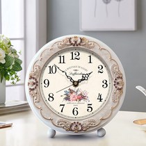 Nordic clock silent bedroom bedside clock pendulum modern living room creative desk clock fashion simple desktop clock
