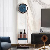 Floor-standing clock living room modern simple light luxury ornaments clock home clock decoration personality creative standing clock clock