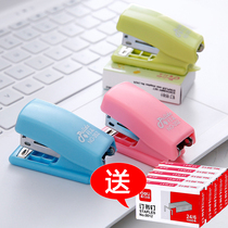 Stapler small number student portable stapler mini cartoon cute small labor-saving multifunctional office
