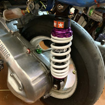 Motorcycle JOG50 90 printed sand printed dragon 12345 generation ZR sail modified shock absorption rear shock fork