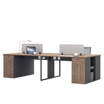 Paig four-person computer desk modern simple storage desk desk staff desk office desk P-JLDG283S