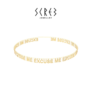 excuse me心声系列choker项链