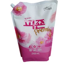 South Korea imported Bizhen clothing softener rose clothing care agent anti-Leg color original bag 2100ml