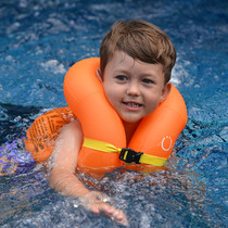 Children's adult swimming ring children's inflatable swimming ring baby underarm floating ring thickened life-saving beginner swimming equipment