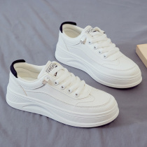 Olet Withdrawal Cabinet Clearance Clearance Officer Net Discount Store Small White Shoes Han Edition 100 Hitch Plate Shoes Sports Casual Old Daddy Women Shoes