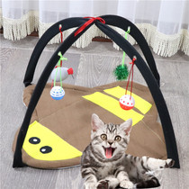 Lying and playing cat toys Favorite mouse funny cat toy set Fun cat tent cat mat playful bed