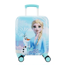 Frozen childrens trolley case girl 16 inch suitcase universal wheel suitcase Aisha 18 inch towing box
