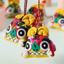 Dragon Boat Festival Sachet Three-dimensional Tiger Hanging Neck Traditional Zodiac Childrens Sachet