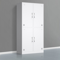 Steel four-door dormitory iron locker staff Cabinet gym locker with lock 4-door bathroom change wardrobe