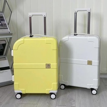 High-value luggage trolley case ultra-quiet wheel travel boarding box ins Net Red Zipper 20-inch password box