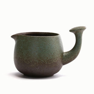 器趣德化陶瓷粗陶公道杯日式手工茶海 功夫茶具分茶器茶道配件