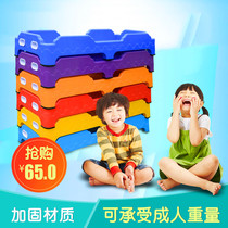Childrens garden bed direct sale kindergarten special bed kindergarten plastic bed childrens nap plastic bed