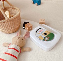 Export Japan charging CD playback all-in-one machine childrens English CD early prenatal education can be connected to portable with Bluetooth