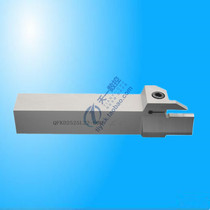 End face groove cutter bar QFKD2525L22-60H-88h-160h with double-head grooving blade ZTKD0608