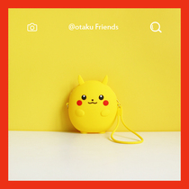Day Ensemble Cute Fat Weight Series Hands zero wallet Silicone Cartoon Coin bag Card Pack headphone accommodating bag