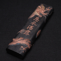 Anhui Wenhui Shengzhen bauxin bauxin bauxin bauxin bauxing ink packaging retro ink ingot about 531 grams