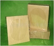  80g kraft paper bag CD window cowhide bag CD bag CD packaging CD protective film 100 bags