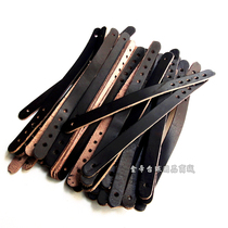 Billiards table tennis leather slideway special high quality cowhide yellow cowhide track belt runway leather sling accessories