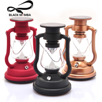 Black Mamba outdoor camping lights hand-cranked horse lights LED camping lights solar camp lights rechargeable tent lights