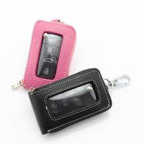 Large Capacity Key Bag Genuine Leather Cute Couple Car Remote Keybag Zip Zero Wallet Korea Fashion Women Universal