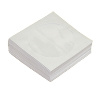  CD white bag 150g 100 CD paper bag Burning disk protection bag