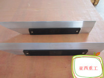 Magnesium aluminum blade ruler elevator guide rail special light knife edge flat ruler plane straight line inspection tool 300-2000mm