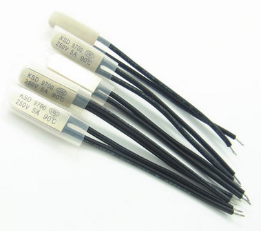 Plastic Thermal Protectors KSD9700 Closed Open Temperature Switch Degrees