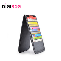 Long Payment Bank Card Bag Card Wrapping Sleeves Womens And Mens Multiple Screens Ultrathin Credit Card Bag Documents Bag Card Clip Card Bag