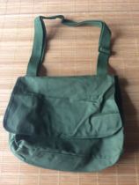 Old 87 satchel old canvas hanging bag 87 green satchel Lei Feng satchel bag 1989 hanging bag