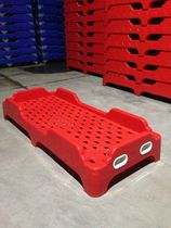 Kindergarten bed nap bed stacking bed Childrens bed Disposable injection molding plastic bed Baby bed lunch break wholesale
