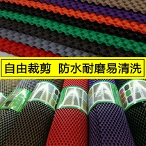 Car mat latex PVC rubber truck SUV off-road business vehicle waterproof non-slip cropping universal foot pad