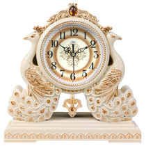 COMPAS wall clock classical European clock silent living room creative bedroom bedside quartz clock